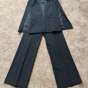 BcBGMaxazria Pinstripe Suit with Vest Blazer